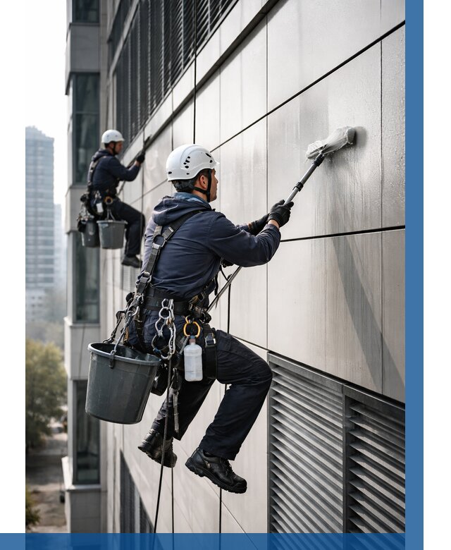 Мойка вентилируемого фасада в Алексеевке от 253 р. | ВЫСОТНИК-Лкв