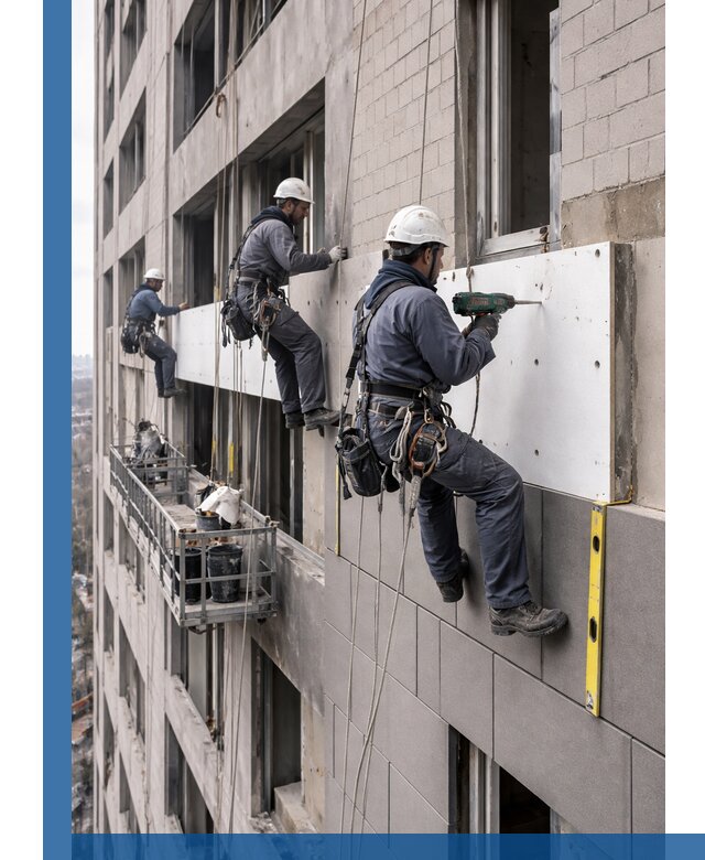 Монтаж фасадных термопанелей высокого качества в Алексеевке