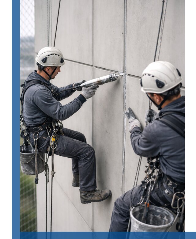 Первичная герметизация швов фасадов и кровель в Алексеевке