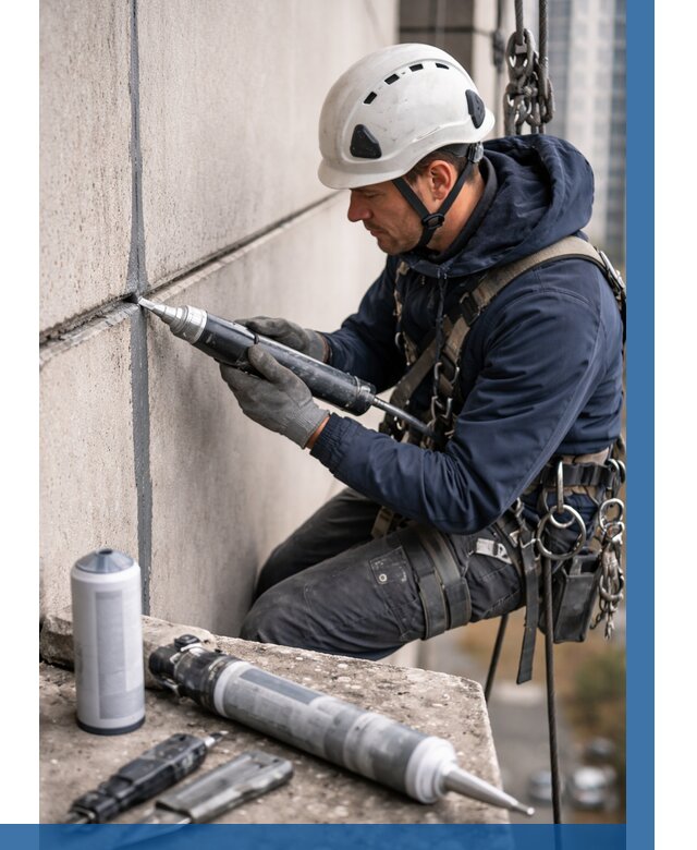 Вторичная герметизация швов в Алексеевке от 456 р. | ВЫСОТНИК-Лкв