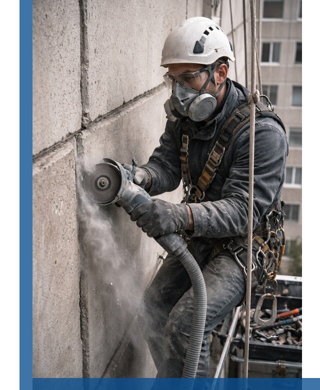 Штробление межпанельных швов в Алексеевке качественно и быстро