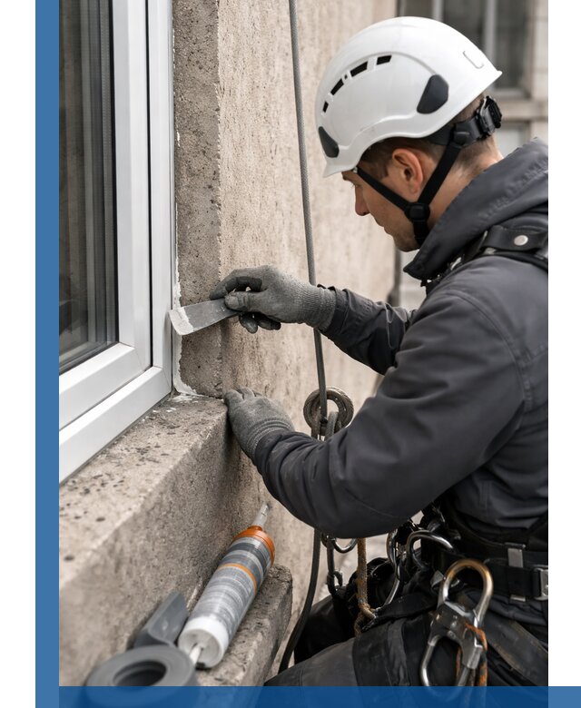 Герметизация монтажных швов окон в Алексеевке с гарантией качества