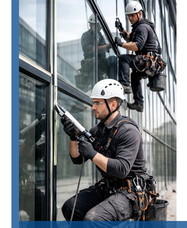 Герметизация витражных швов в Алексеевке для зданий и фасадов