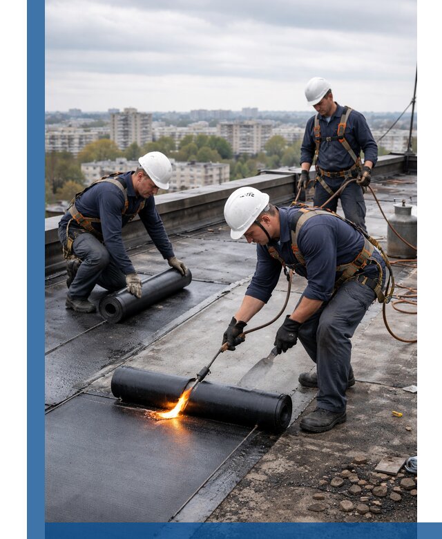 Ремонт наплавляемой кровли в Алексеевке качественно и надежно