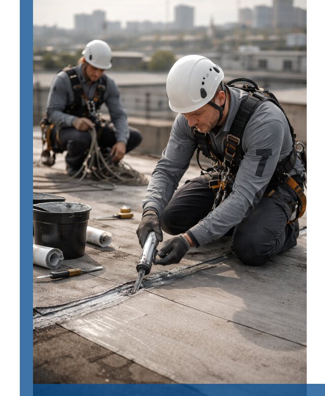 Аварийное и капитальное устранение протечек кровли в Алексеевке