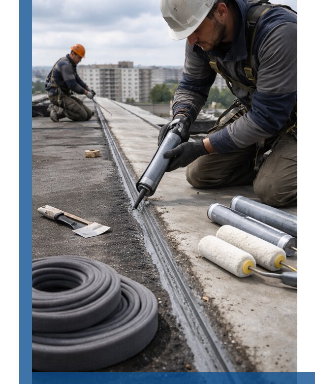 Герметизация швов кровли в Алексеевке с гарантией герметичности