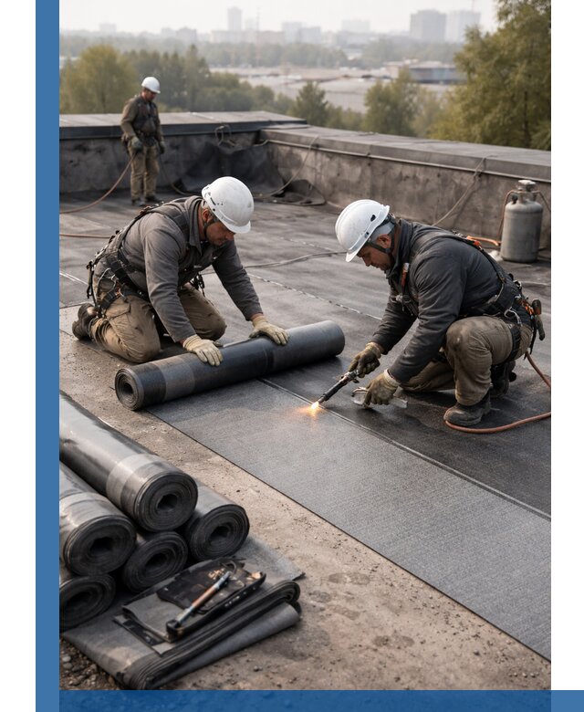 Монтаж мягкой кровли в Алексеевке профессионально и надежно