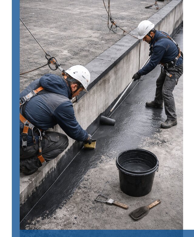 Гидроизоляция кровли жидкой резиной профессионально в Алексеевке