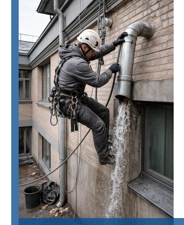 Профессиональная прочистка водосточных труб в Алексеевке с гарантией