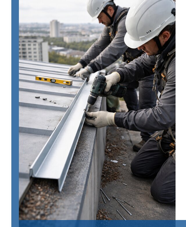 Монтаж капельника на кровле в Алексеевке с гарантией качества