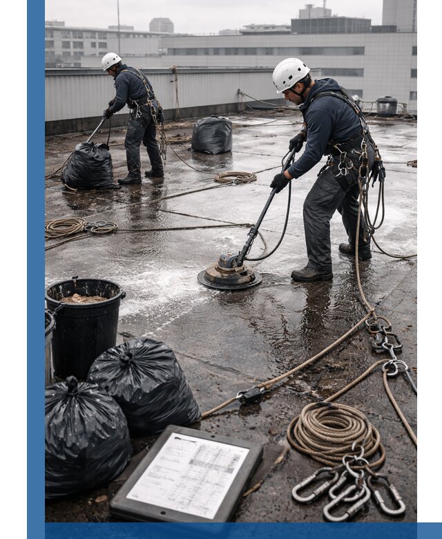 Плановая очистка кровли по графику в Алексеевке для безопасности