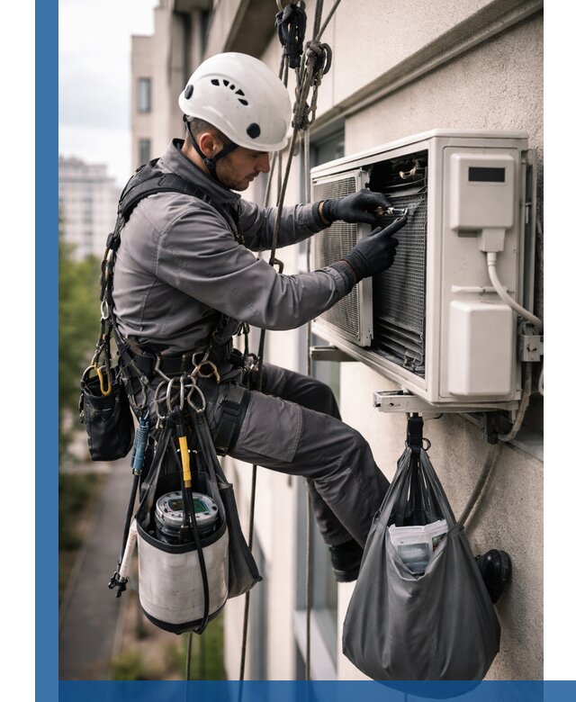 Обслуживание внешнего блока кондиционера в Алексеевке профессионально