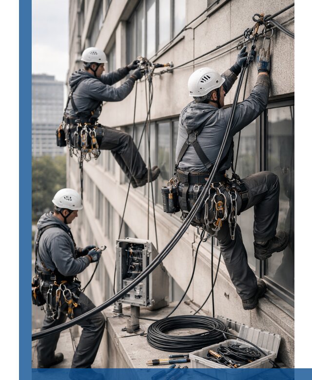 Прокладка оптоволоконного кабеля в Алексеевке под ключ с тестированием