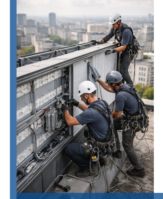 Профессиональное обслуживание крышной рекламы в Алексеевке под ключ