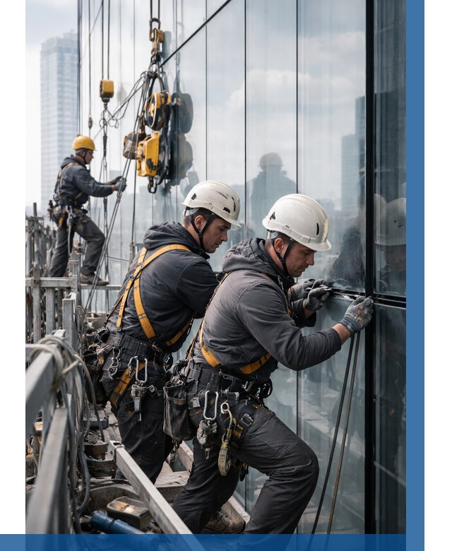 Структурное остекление фасадов в Алексеевке от 9618 р. | ВЫСОТНИК-Лкв