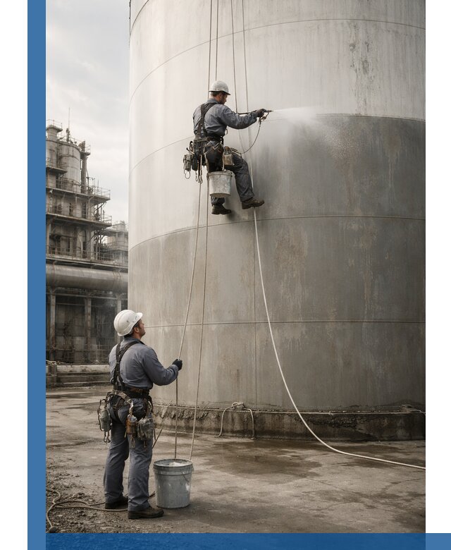 Покраска стальных резервуаров и емкостей в Алексеевке профессионально