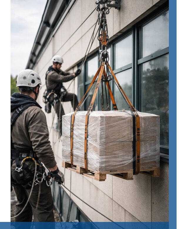 Подъем груза на высоту в Алексеевке от 3037 р. | ВЫСОТНИК-Лкв