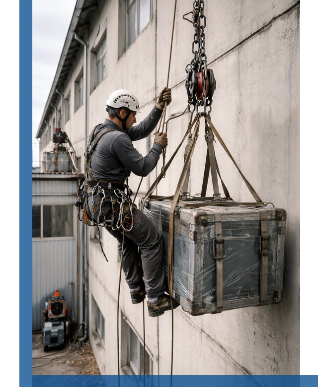 Подъем грузов на высоту в Алексеевке для промышленных объектов