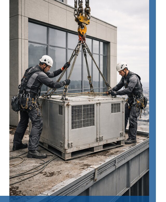 Такелажные работы на высоте в Алексеевке от 8099 р. | ВЫСОТНИК-Лкв