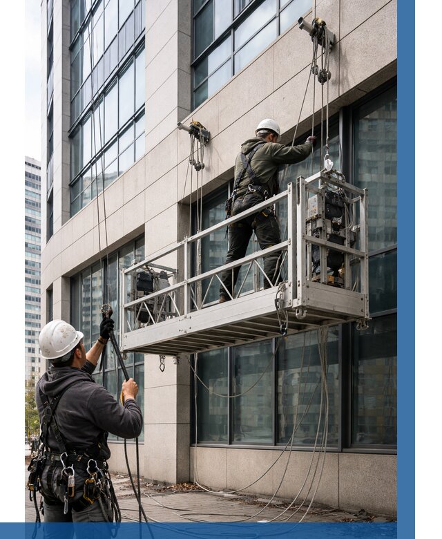 Монтаж и подъем фасадной люльки в Алексеевке от 12149 р. | ВЫСОТНИК-Лкв