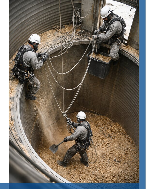 Чистка зерновых бункеров в Алексеевке от 12149 р. | ВЫСОТНИК-Лкв