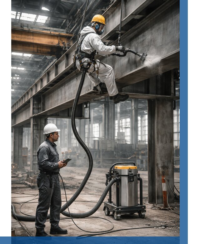 Обеспыливание конструкций в цехе в Алексеевке от 4252 р. | ВЫСОТНИК-Лкв