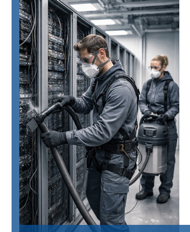 Обеспыливание серверной комнаты в Алексеевке, профессиональная очистка