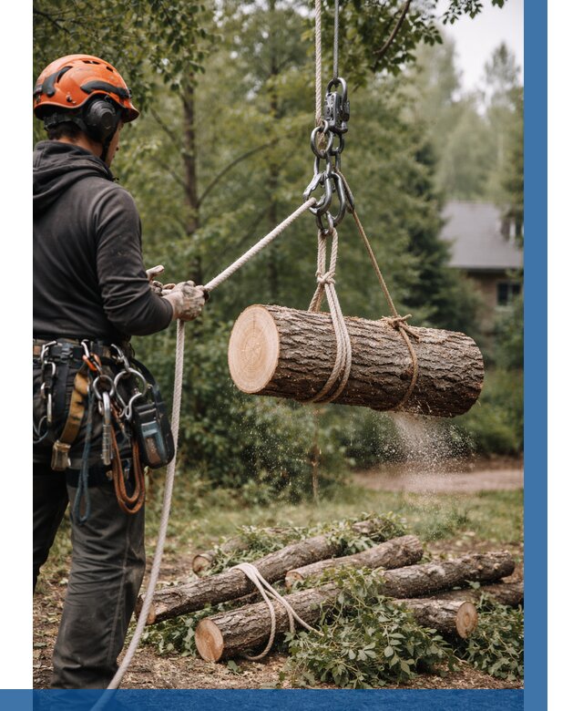 Валка деревьев частями в Алексеевке от 7593 р. | ВЫСОТНИК-Лкв