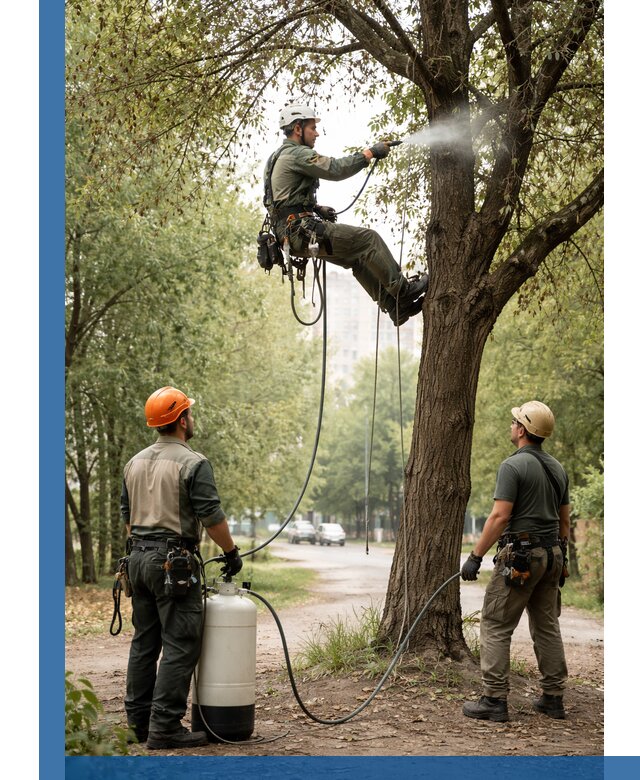 Обработка деревьев от вредителей в Алексеевке профессиональная защита