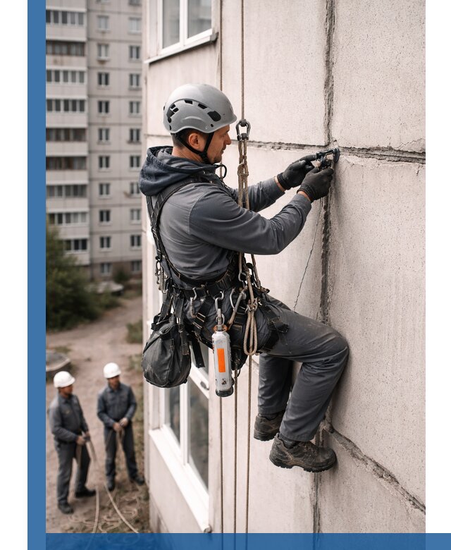Обследование межпанельных швов и герметизация в Алексеевке